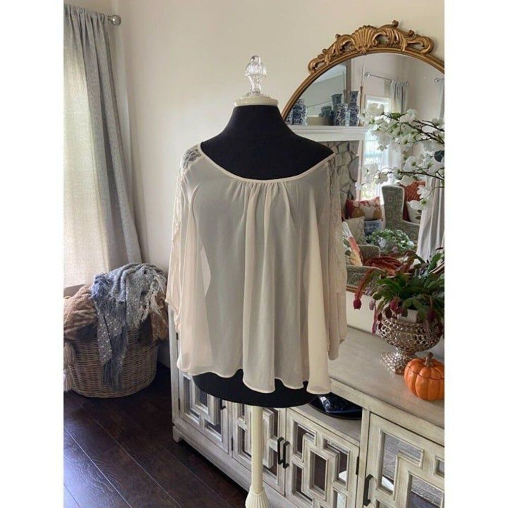 Sheer/Nude Top (Size XS)